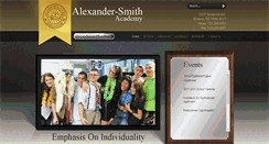 Desktop Screenshot of alexandersmith.com